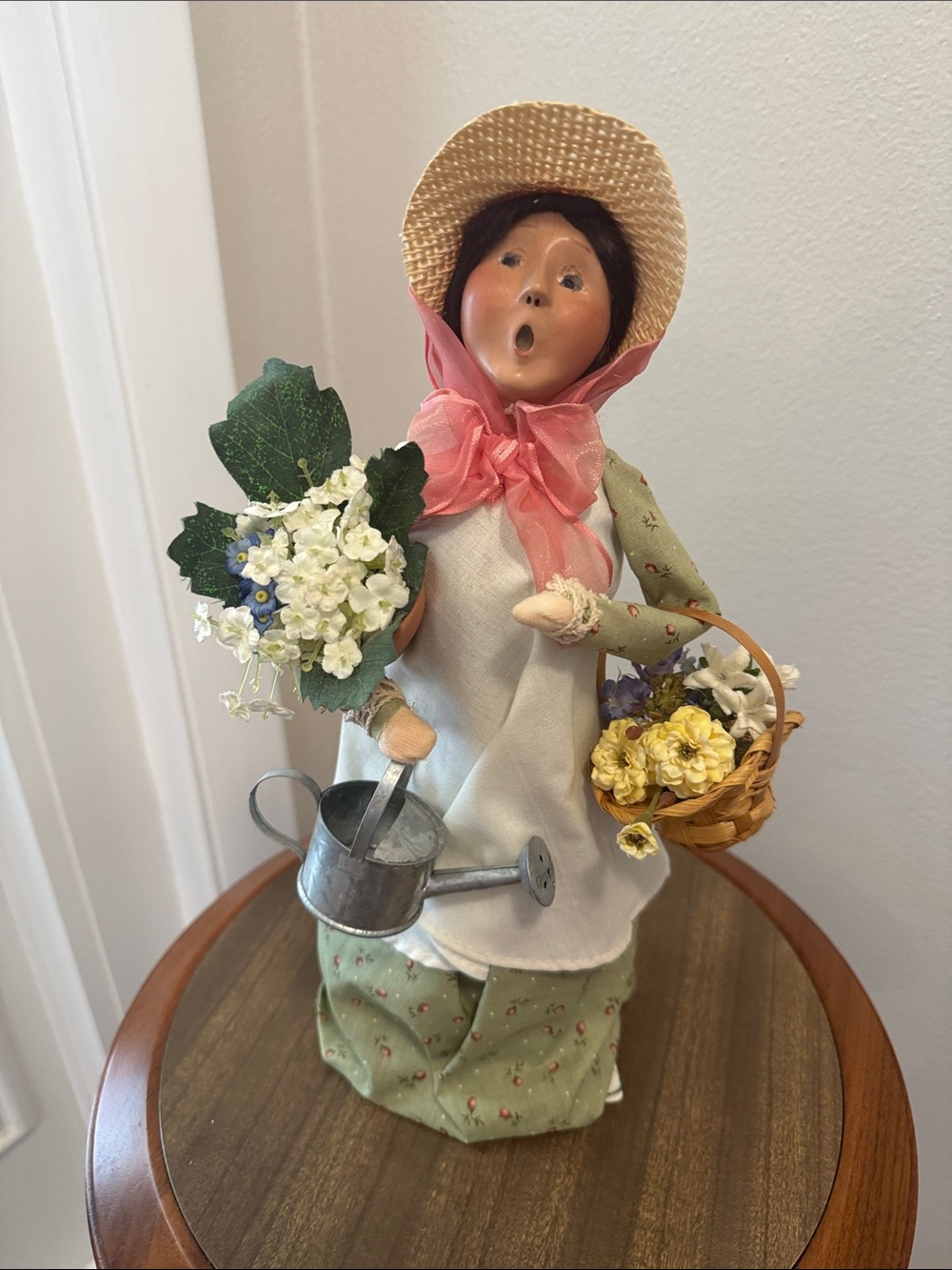 Byers’ Choice Garden Lady with Flowers